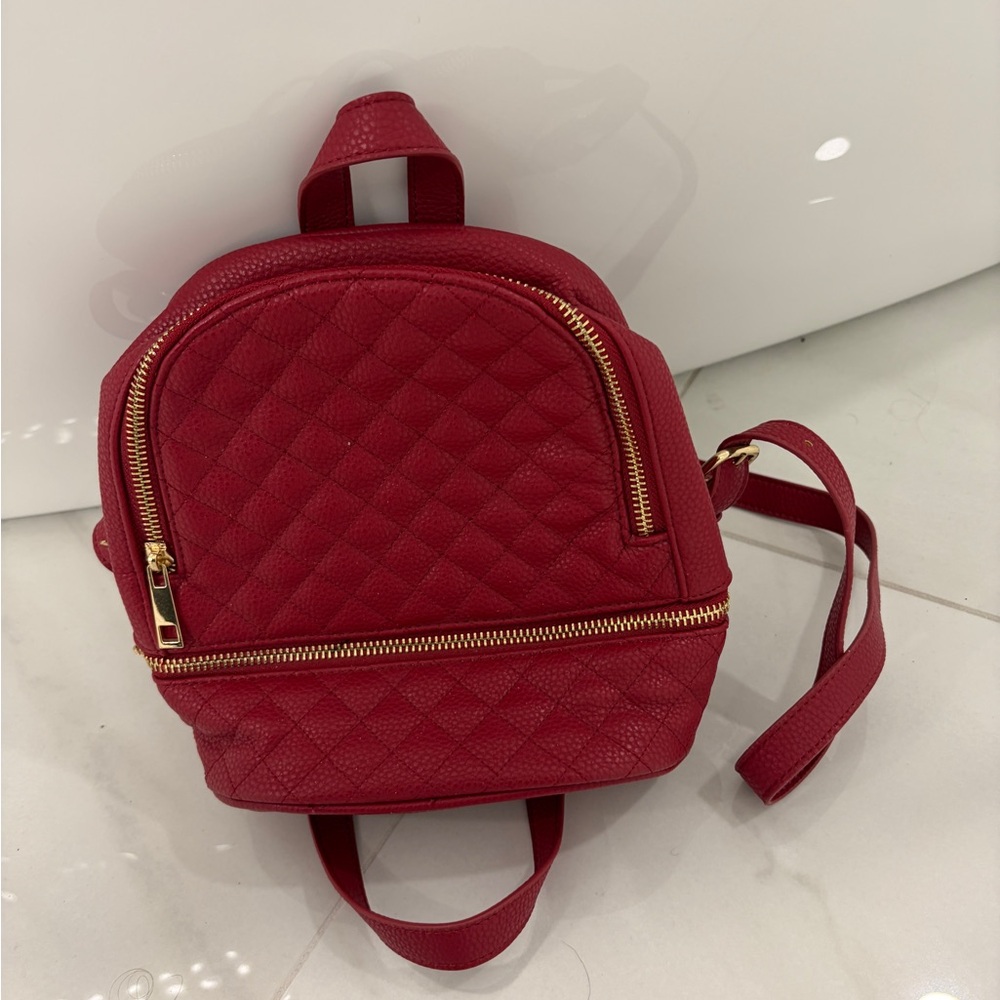 NWT Forever 22 Red Mini Bag Backpack